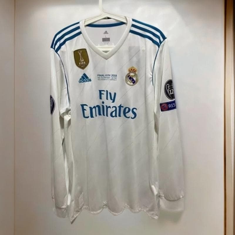 17-18 レアル・マドリード 7番 RONALDO ロナウド 長袖 シャツ