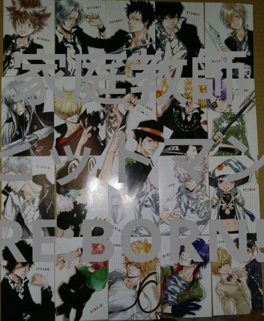 天野明 家庭教師ヒットマンREBORN! 全21巻分付録ポストカード21枚