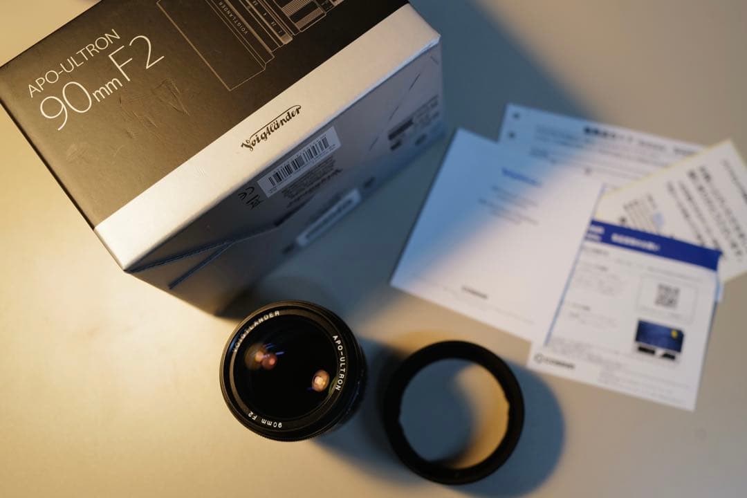 【新品同様】フォクトレンダー　APO-ULTRON 90mm F2 【保証有】