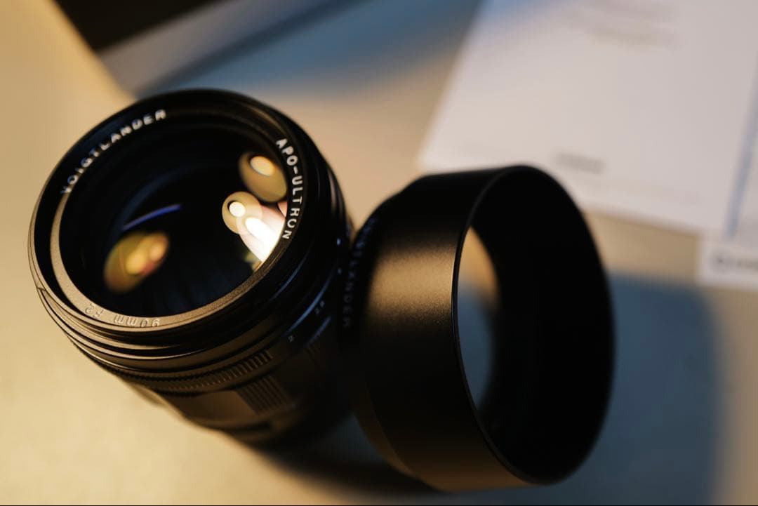 【新品同様】フォクトレンダー　APO-ULTRON 90mm F2 【保証有】