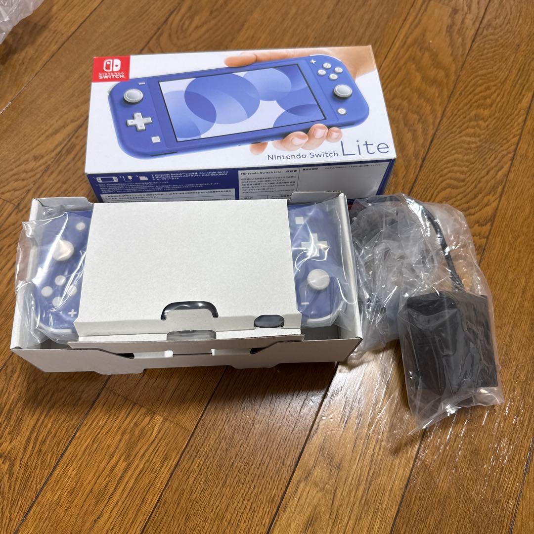 Nintendo Switch Lite ブルー 本体(ほぼ新品)