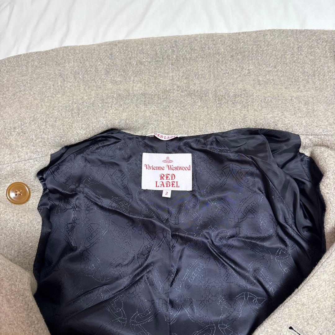 ヴィヴィアンウエストウッド　ウール混紡 ポンチョコート