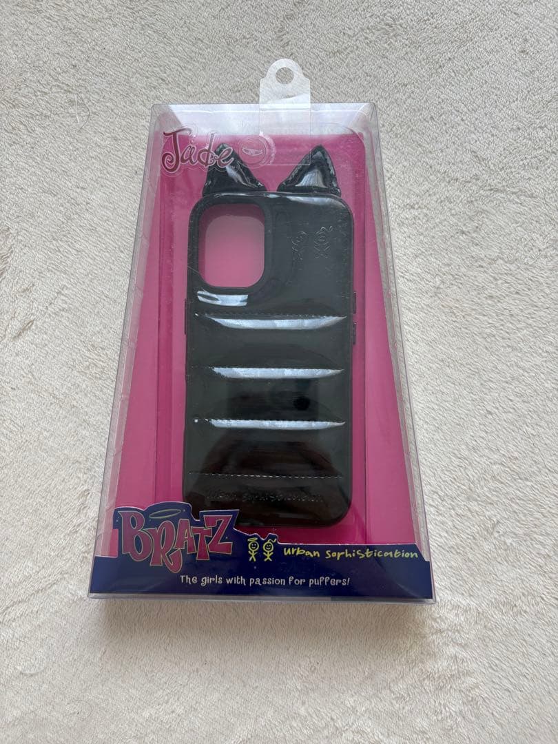 urban sophistication猫耳 iPhone16 ケース 黒