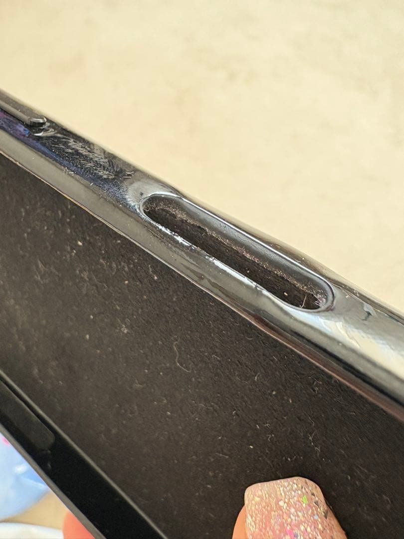 urban sophistication猫耳 iPhone16 ケース 黒