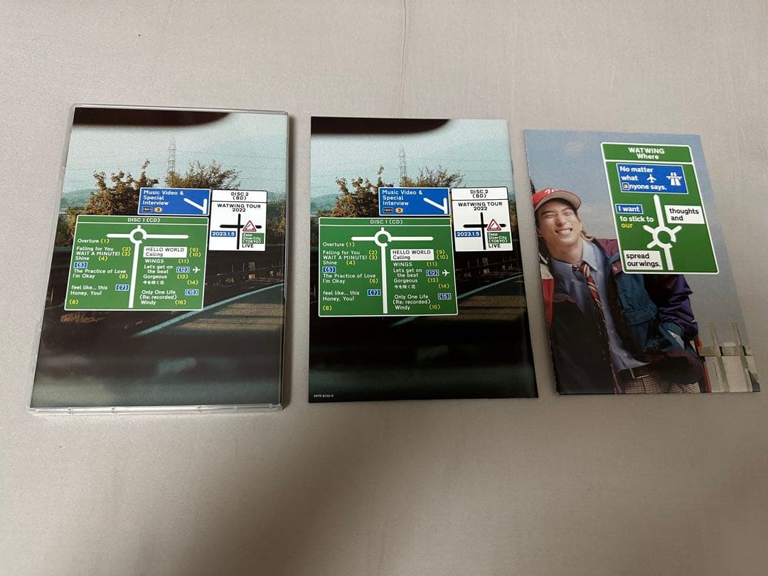 WATWING Where 完全生産限定 W 盤 CD Blu-ray