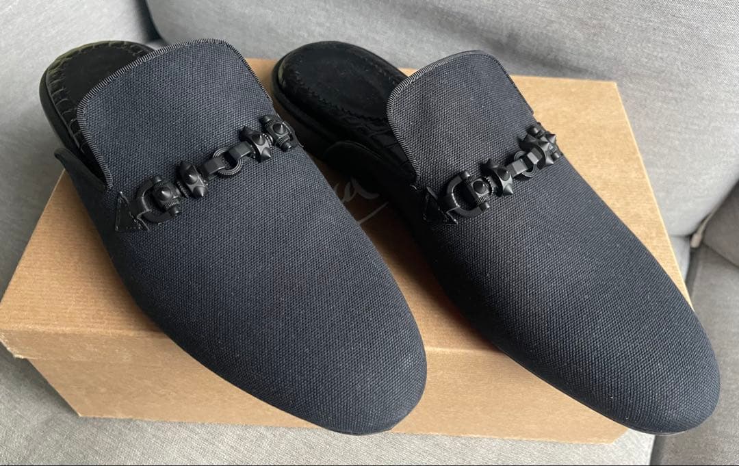 定価118800円⭐︎クリスチャンルブタン サンダル箱付新品25.0cm相当