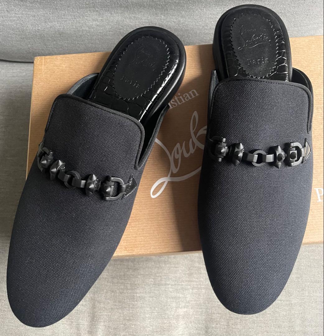 定価118800円⭐︎クリスチャンルブタン サンダル箱付新品25.0cm相当