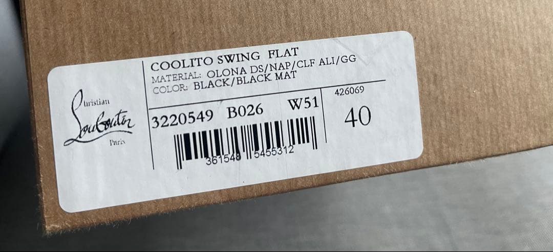 定価118800円⭐︎クリスチャンルブタン サンダル箱付新品25.0cm相当