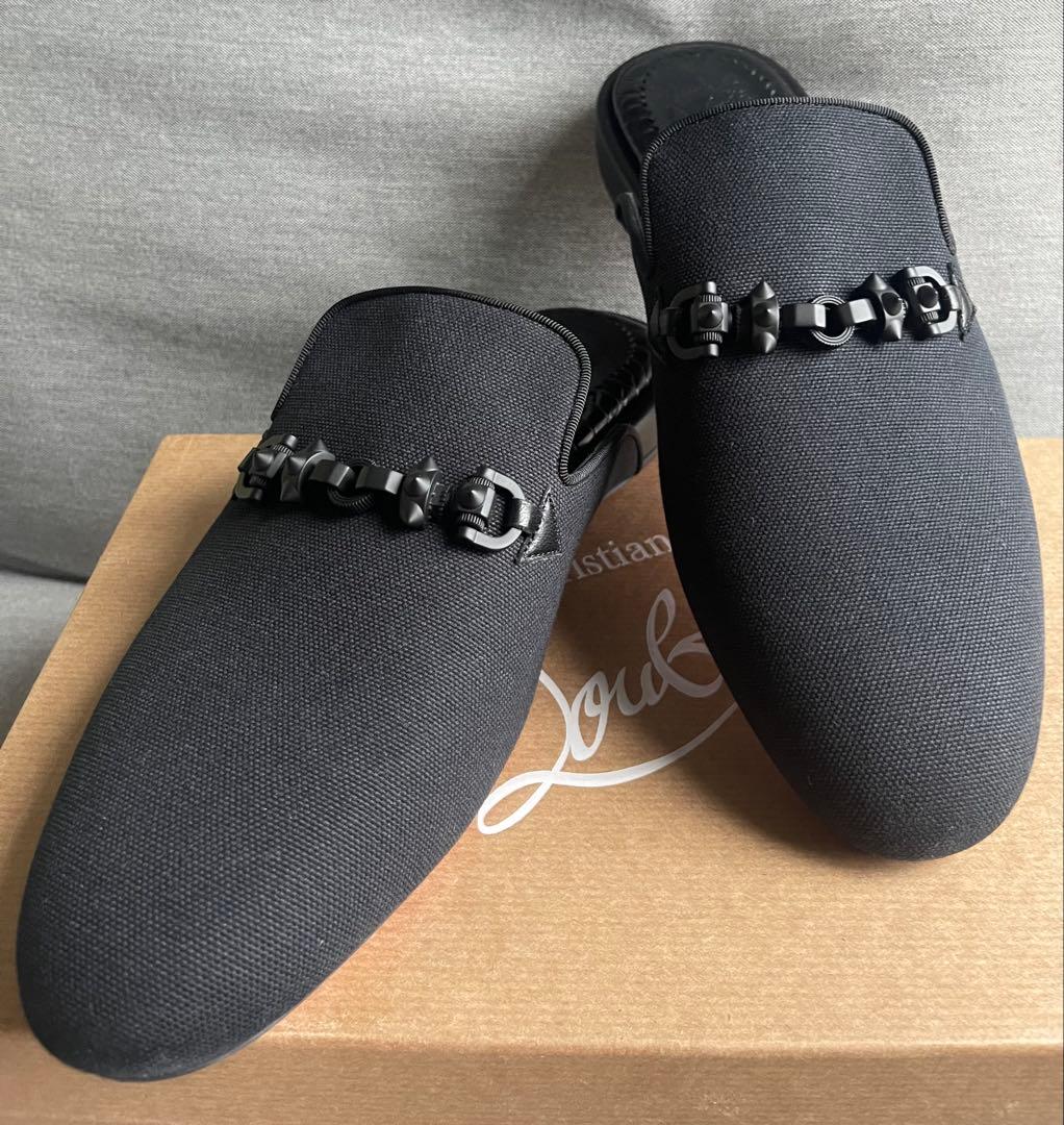 定価118800円⭐︎クリスチャンルブタン サンダル箱付新品25.0cm相当