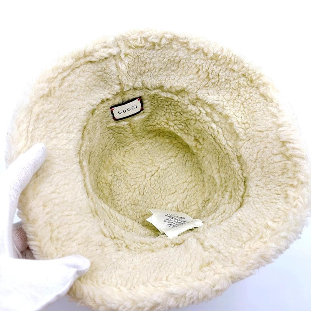 ◇グッチ◇ウール×ナイロン/GG/M/ハット/帽子/ブランド