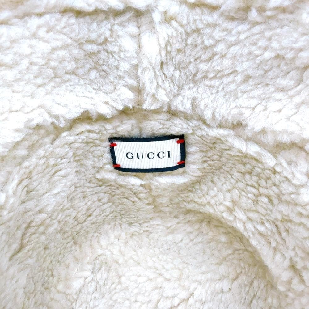 ◇グッチ◇ウール×ナイロン/GG/M/ハット/帽子/ブランド