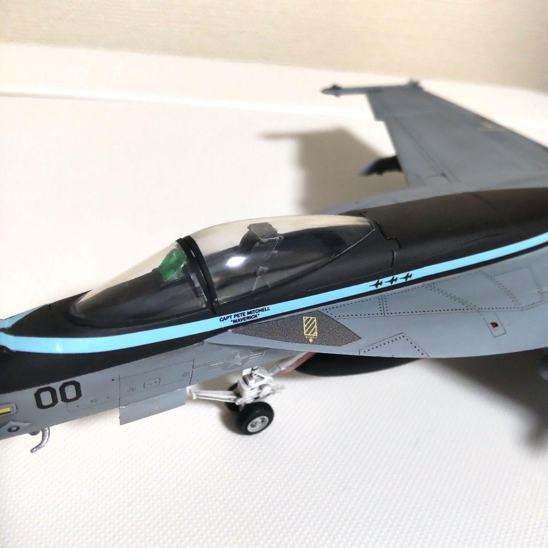 戦闘機プラモデル完成品1/72F−18 トップガン