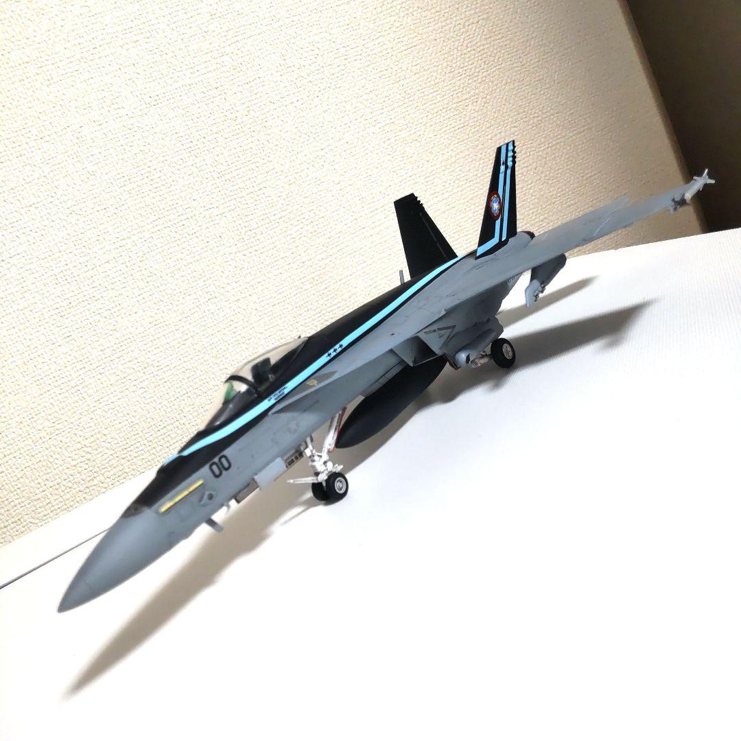 戦闘機プラモデル完成品1/72F−18 トップガン