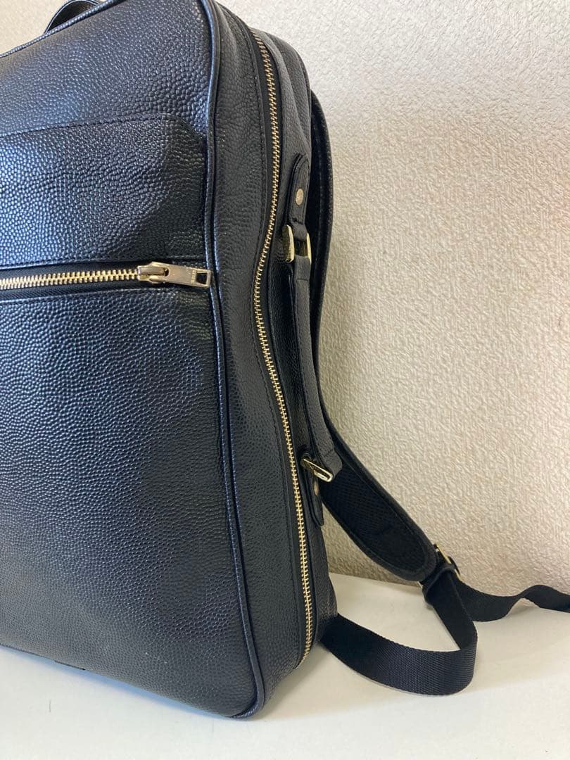 【美品】SEEKER 3wayリュック ビジネスバッグ バックパック 黒