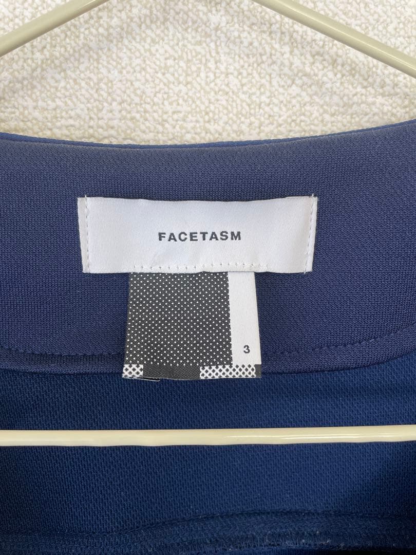 FACETASM PIPING BIG JUMPER ジャージ ネイビー