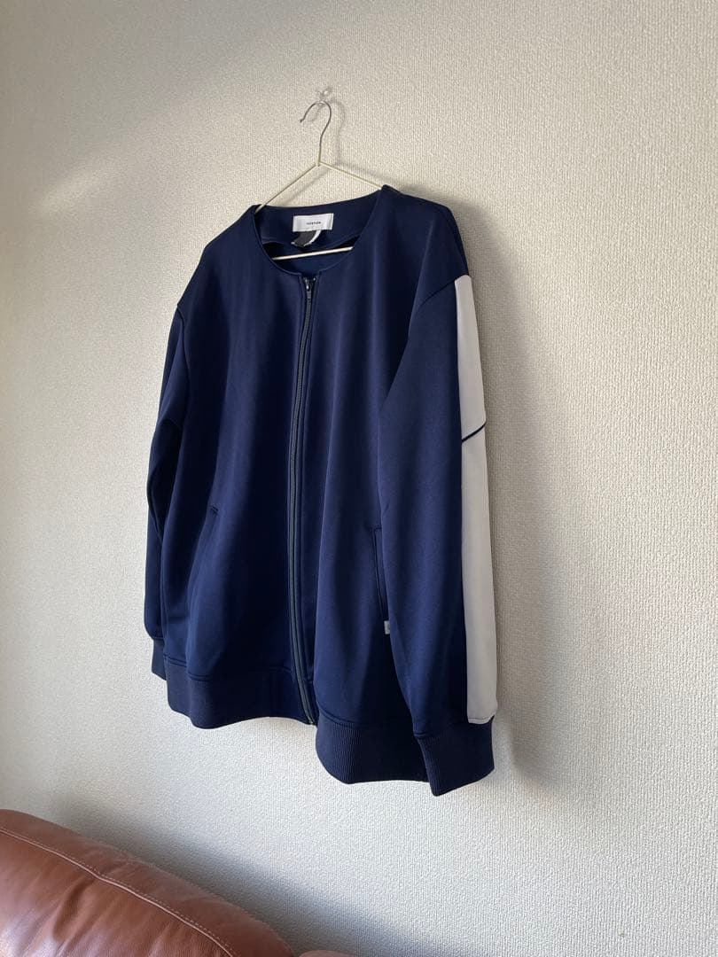 FACETASM PIPING BIG JUMPER ジャージ ネイビー