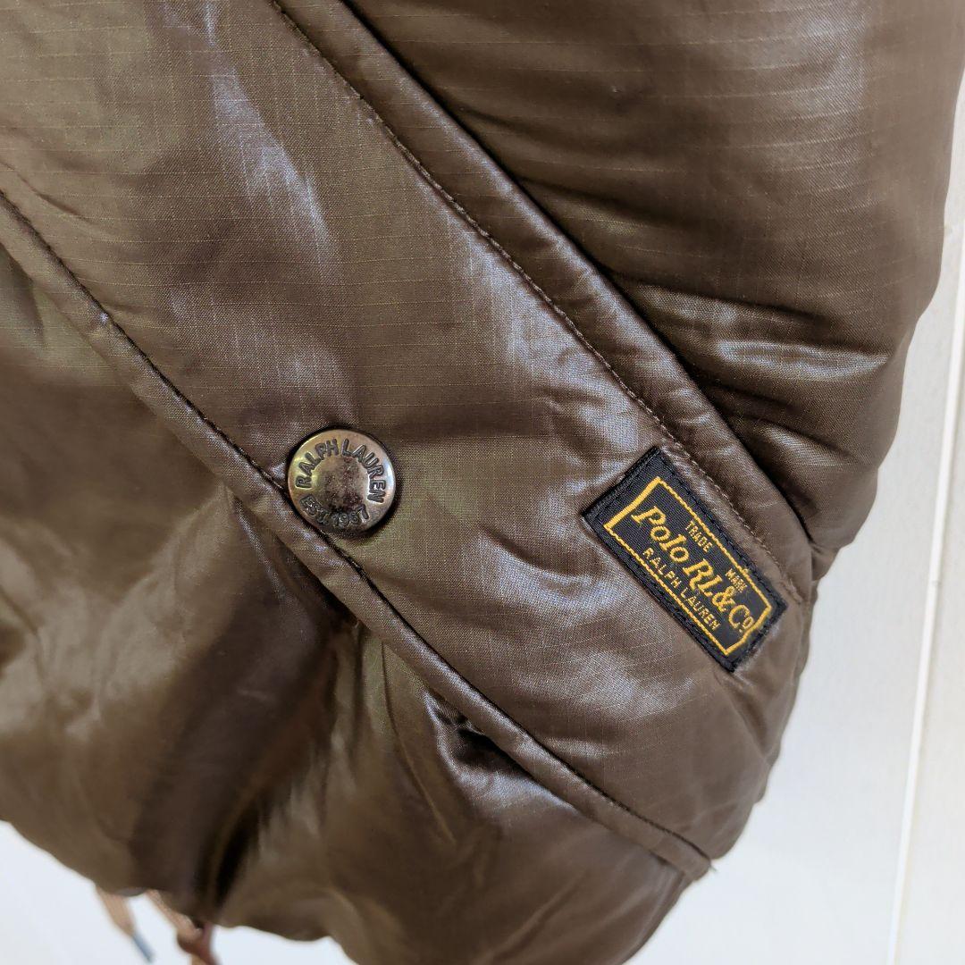 ジャケット・アウター Polo Ralph Lauren down vest M brown