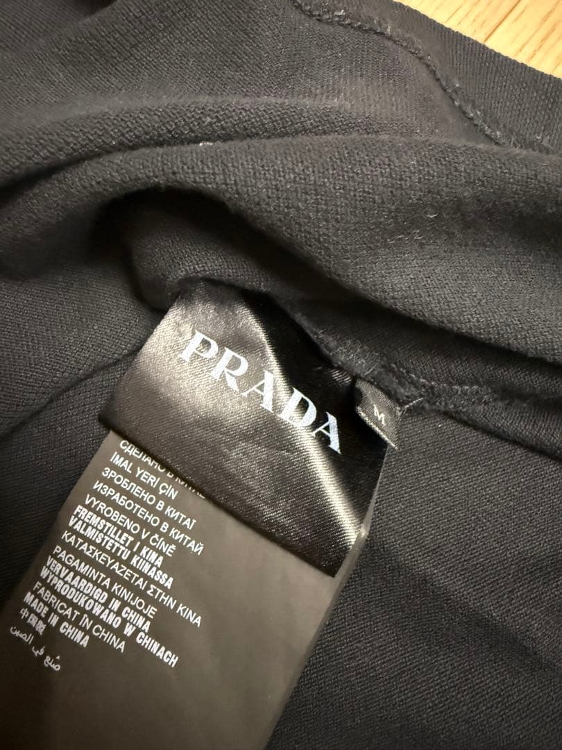 【美品】PRADA ポロシャツ ブラック 正規品
