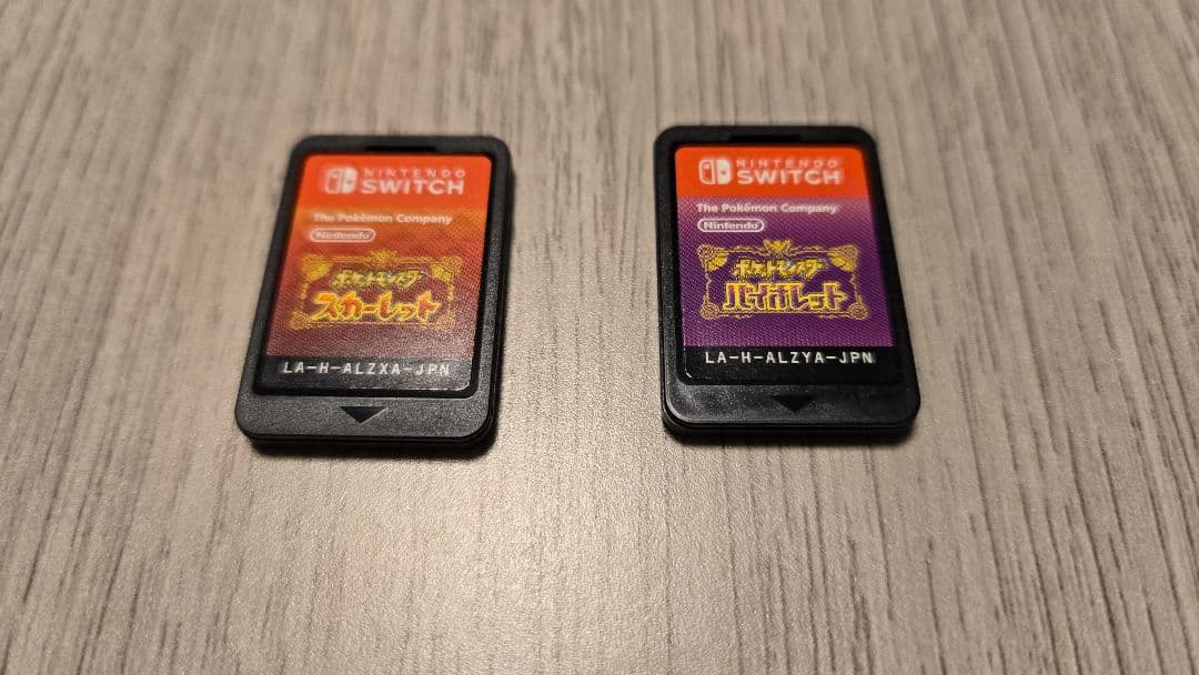 【送料込み】ポケットモンスター スカーレット・バイオレット 2種セット