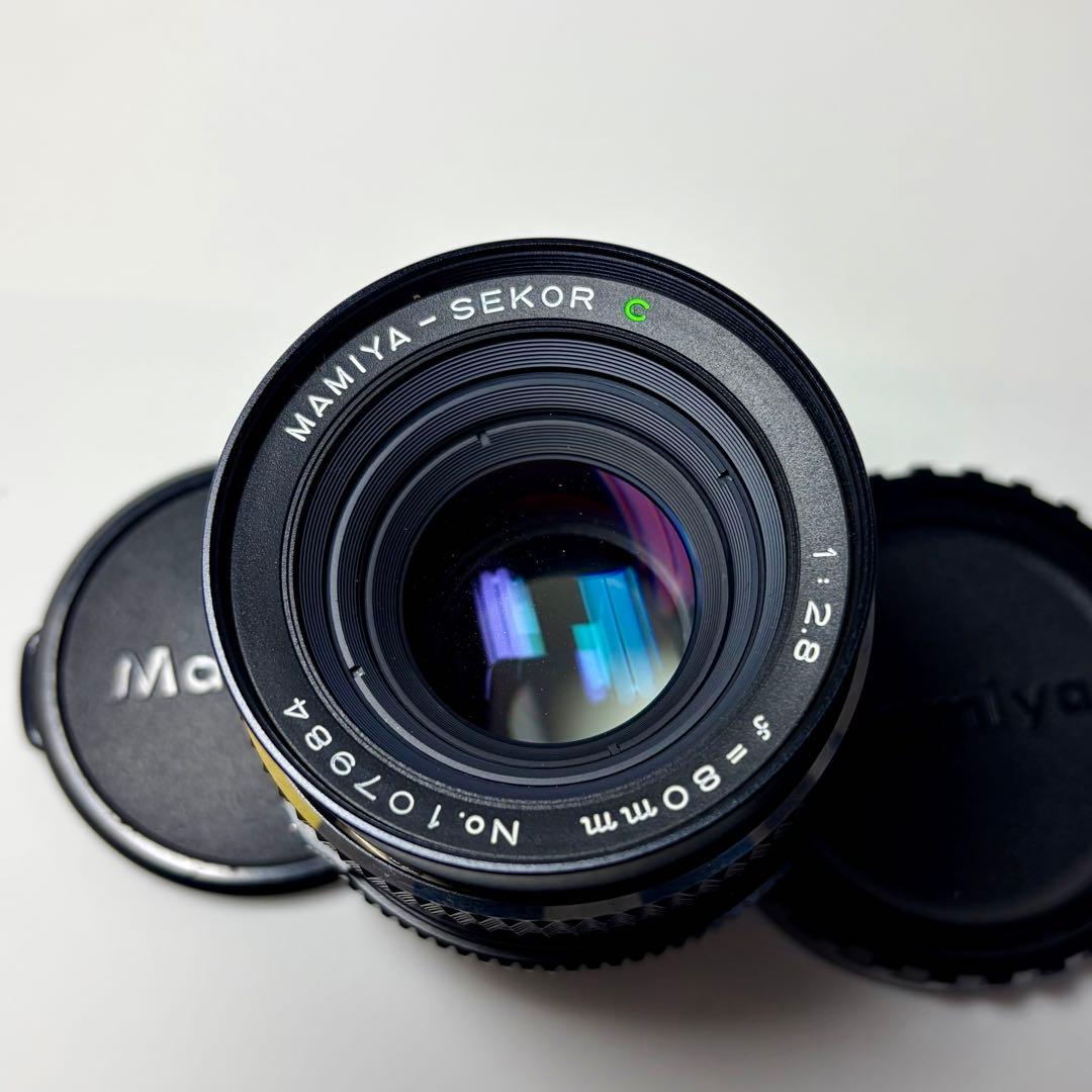 MAMIYA SEKOR C 80mm f/2.8レンズ