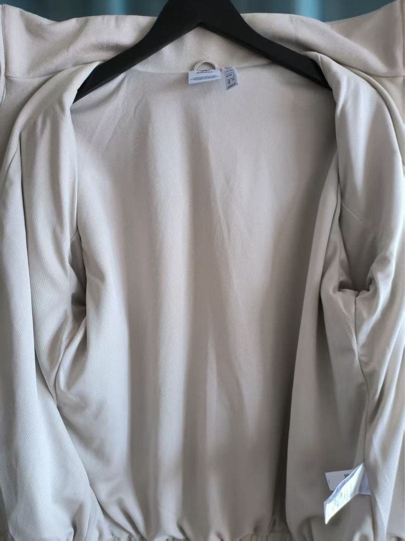 海外限定 アディダス巳年トラック スエード ジャケット クリームホワイト XL