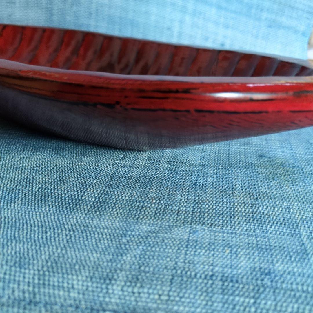 小林広幸さんの漆楕円鉢