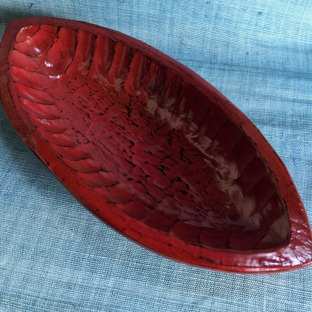 小林広幸さんの漆楕円鉢