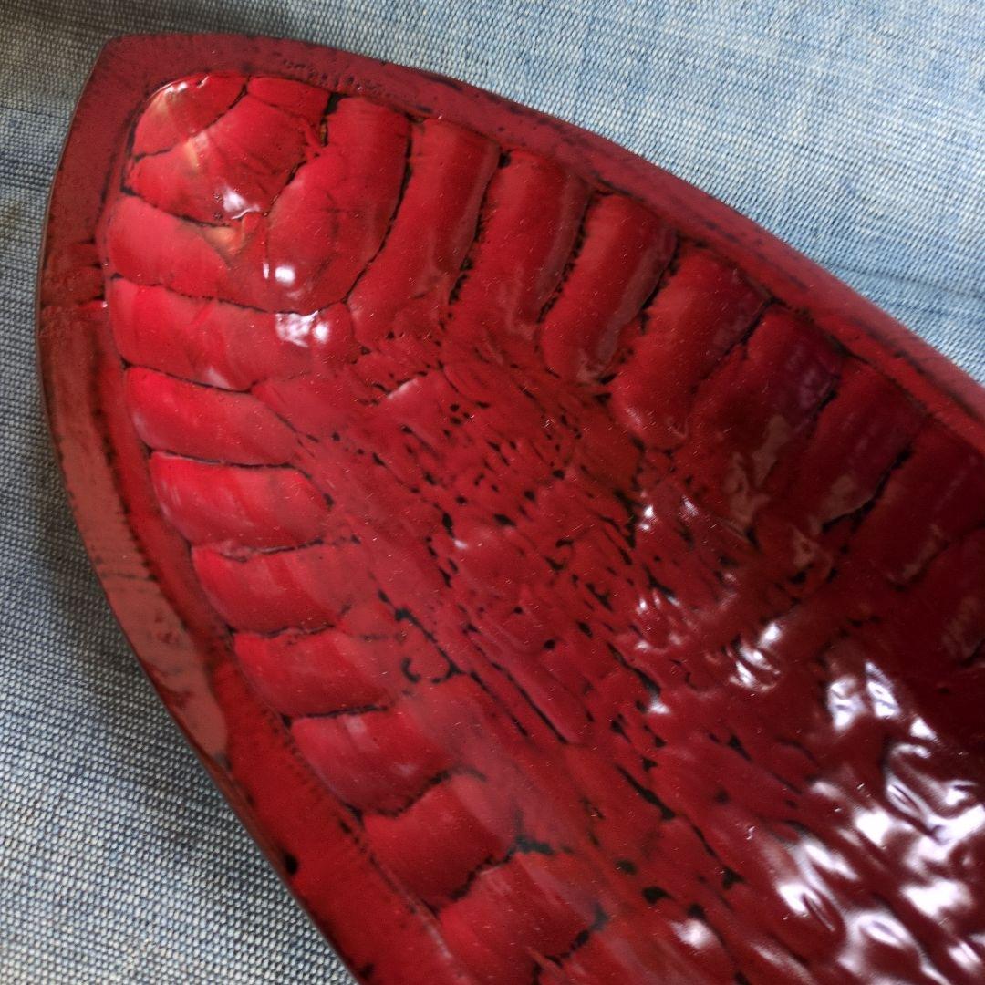 小林広幸さんの漆楕円鉢