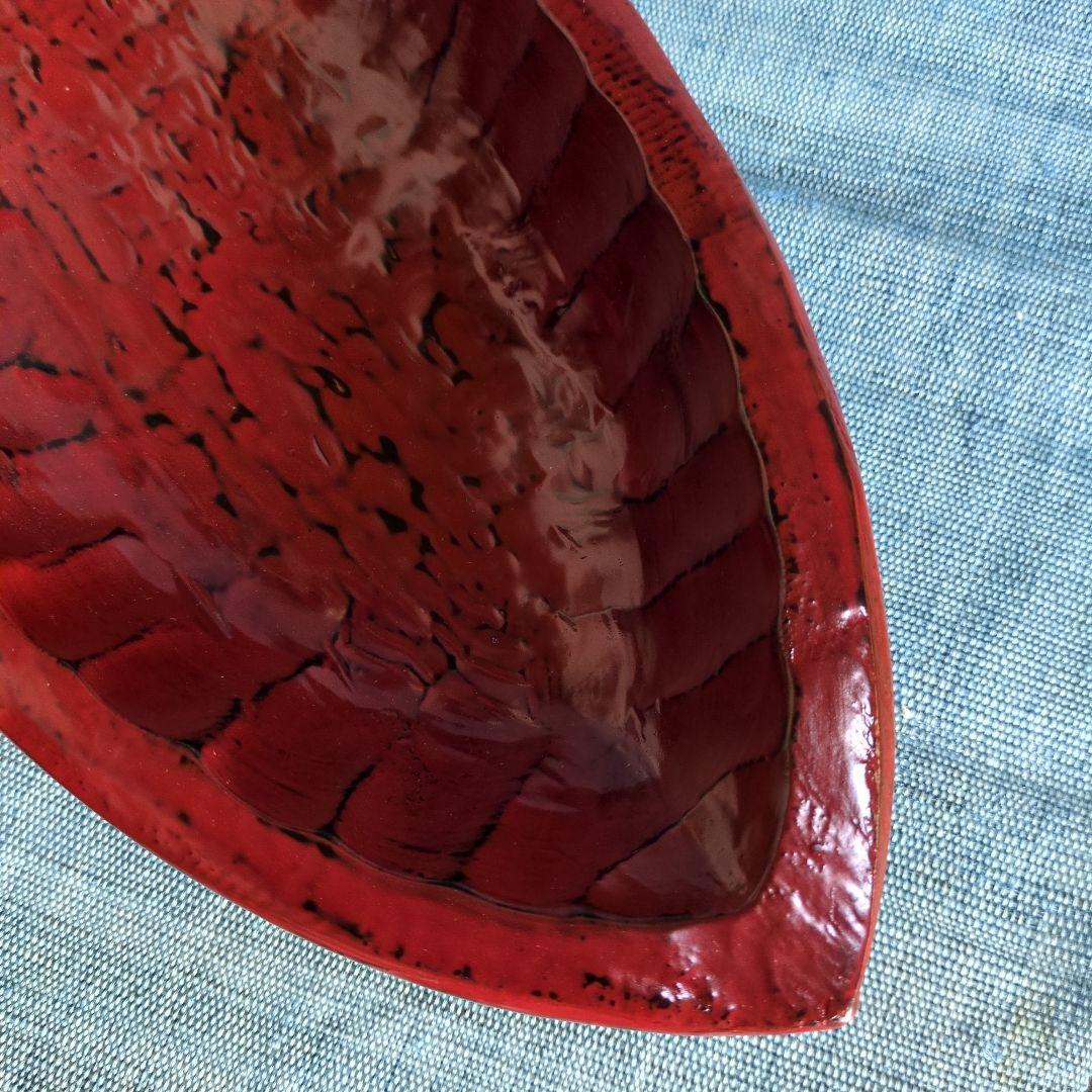 小林広幸さんの漆楕円鉢