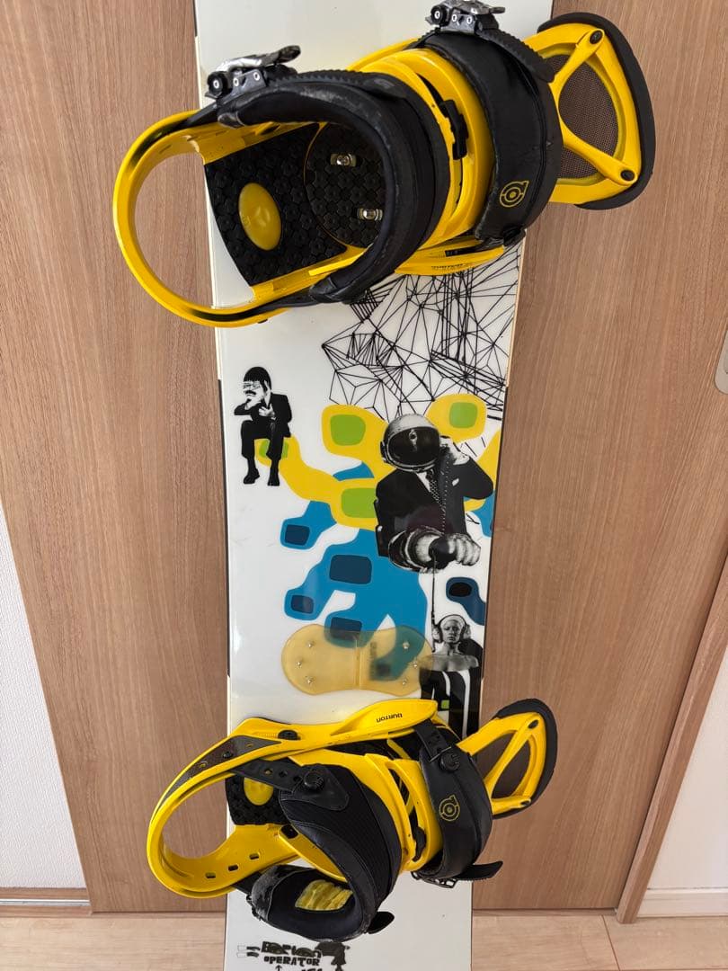 BURTON バートン スノボード 板ビンディングセットOPRETAOR 161