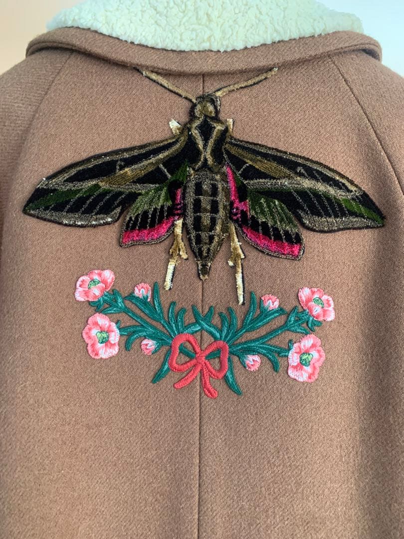 GUCCI ブラウン チェスターコート 46