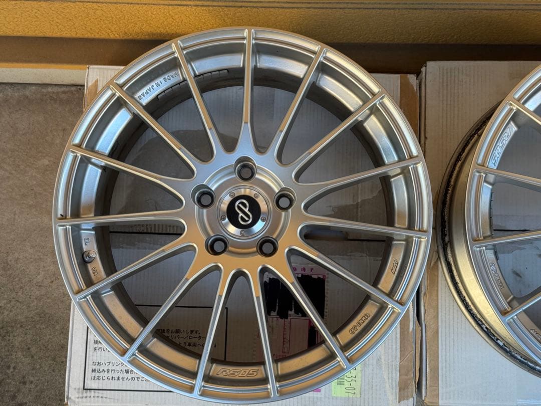 ふ*ん様 ENKEI エンケイ 18インチ7.5J 50 114.3 5穴 ホイ