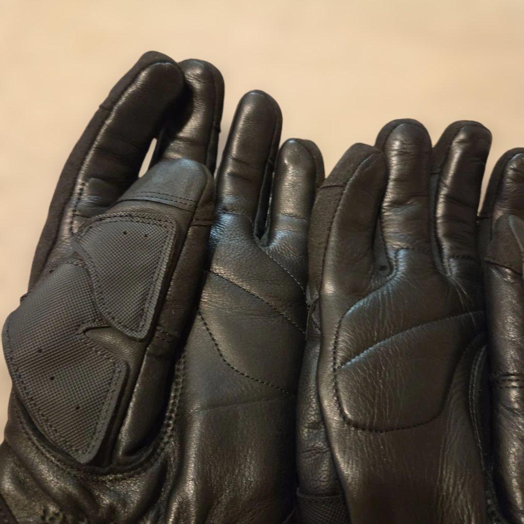 ゴアテックス バイク冬用グローブ ブラックsizeM