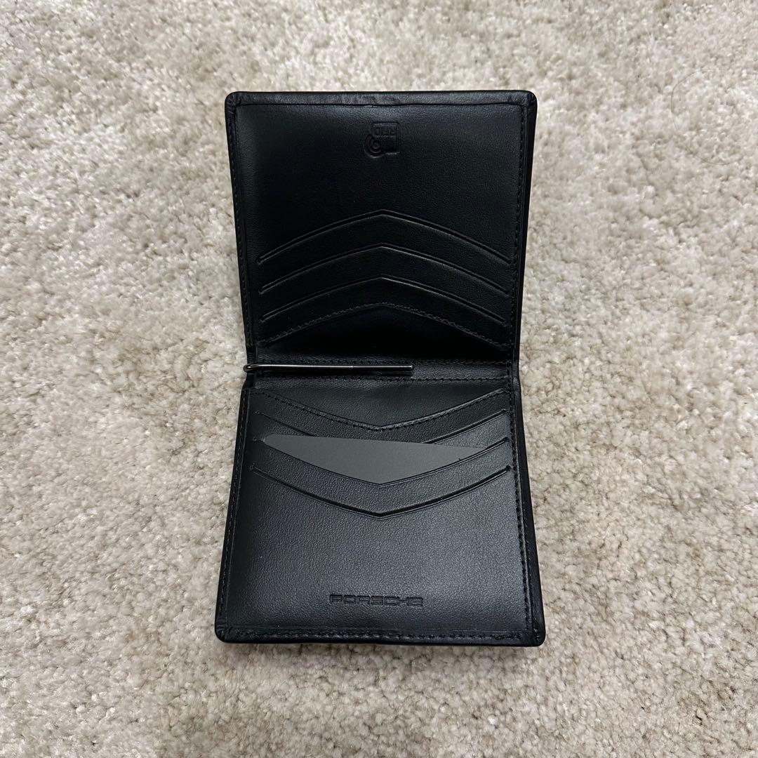 【未使用品】Porsche 折り財布 マネークリップ