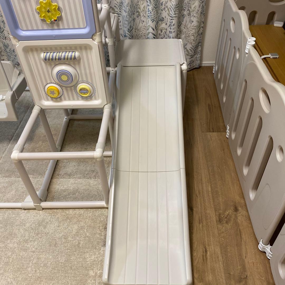 【美品/付属品完備】運動と知育のマイファースト ロングスロープ キッズパーク