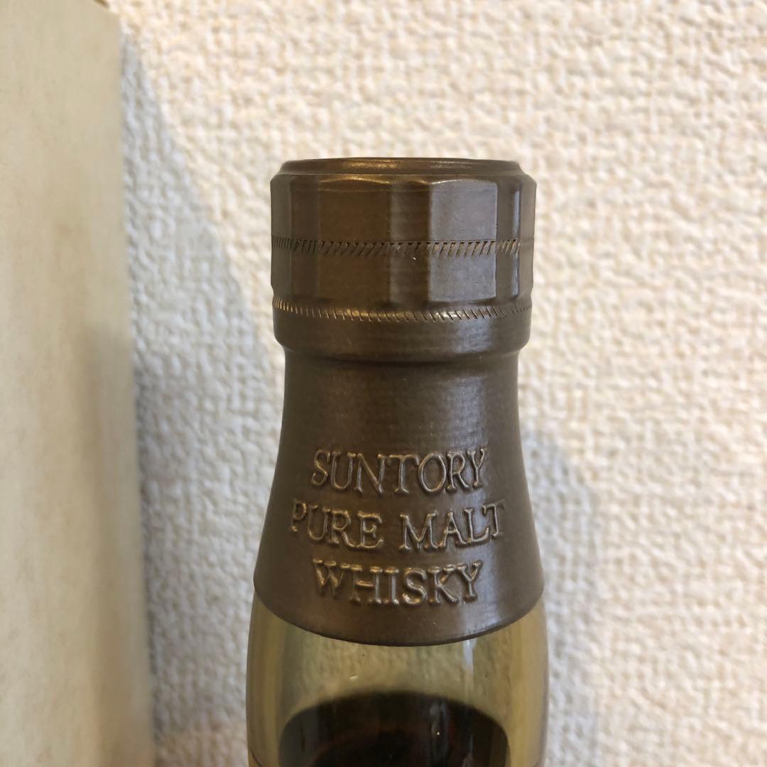 サントリーピュアモルトウイスキー木桶仕込 1981年直火蒸溜 750ml 43%