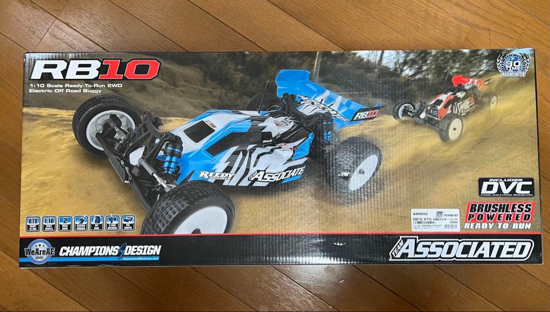 アソシエイテッド RB10 RTR レッド 未走行美品 ラジコン RC バギー