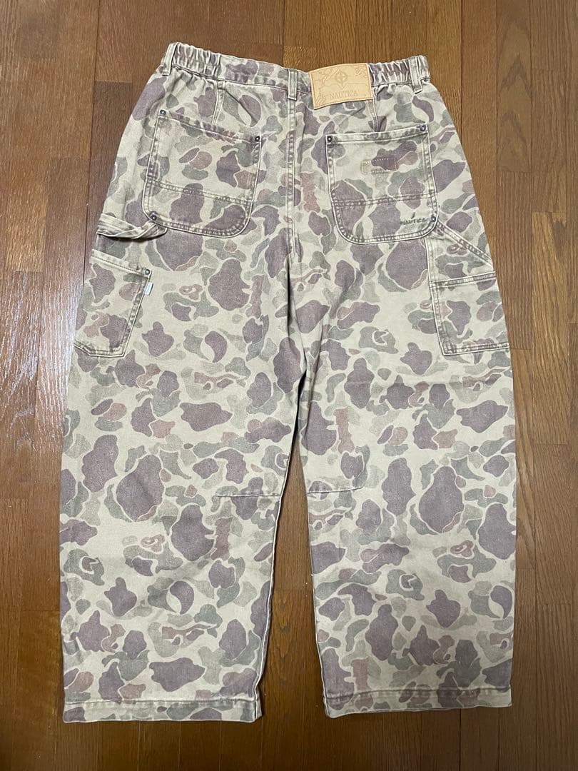 てぃー【NAUTICA】スーパーワイドカーブシルエットカモ柄