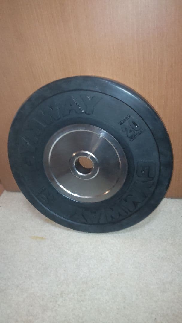 GYMWAY バンパープレート 20kg 1枚