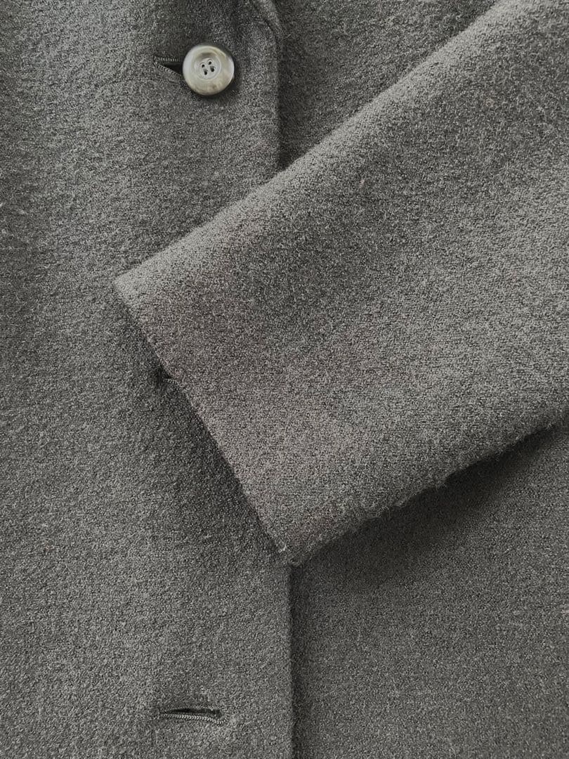 美品 A.P.C. 黒 チェスターコート 34 NINA