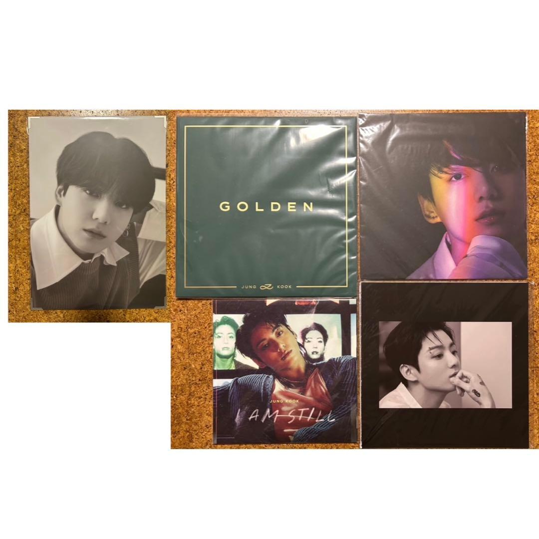 ジョングク　GOLDEN I AM STILL monochrome PROOF