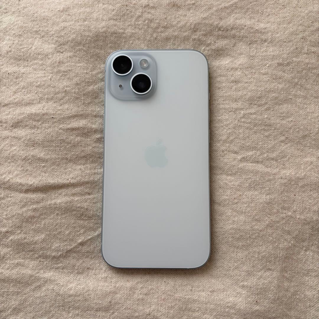 本日のみ値下げ中‼️iPhone 15ブルー　本体　128GB SIMフリー