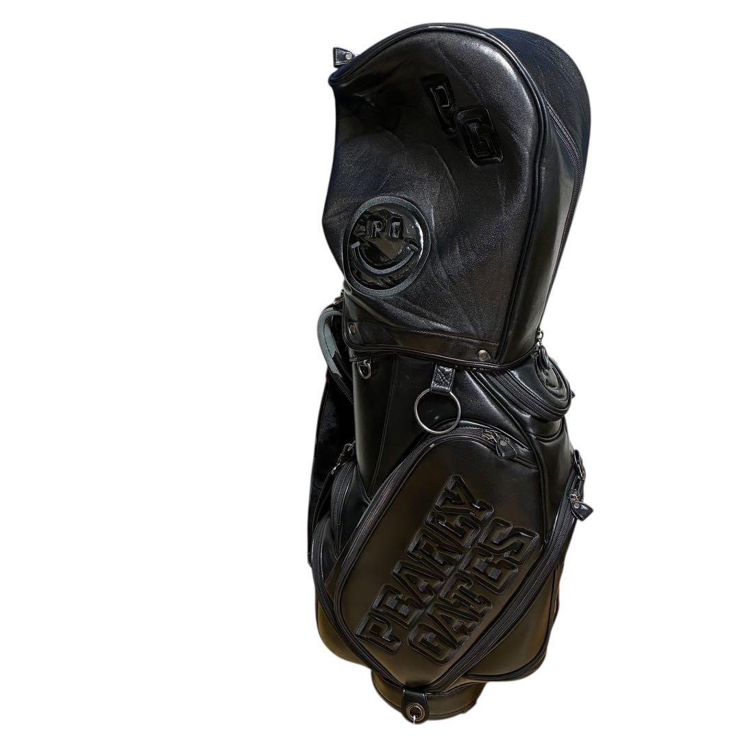 希少✨パーリーゲイツ BLACK/GOLD キャディバッグ 46インチ 6分割