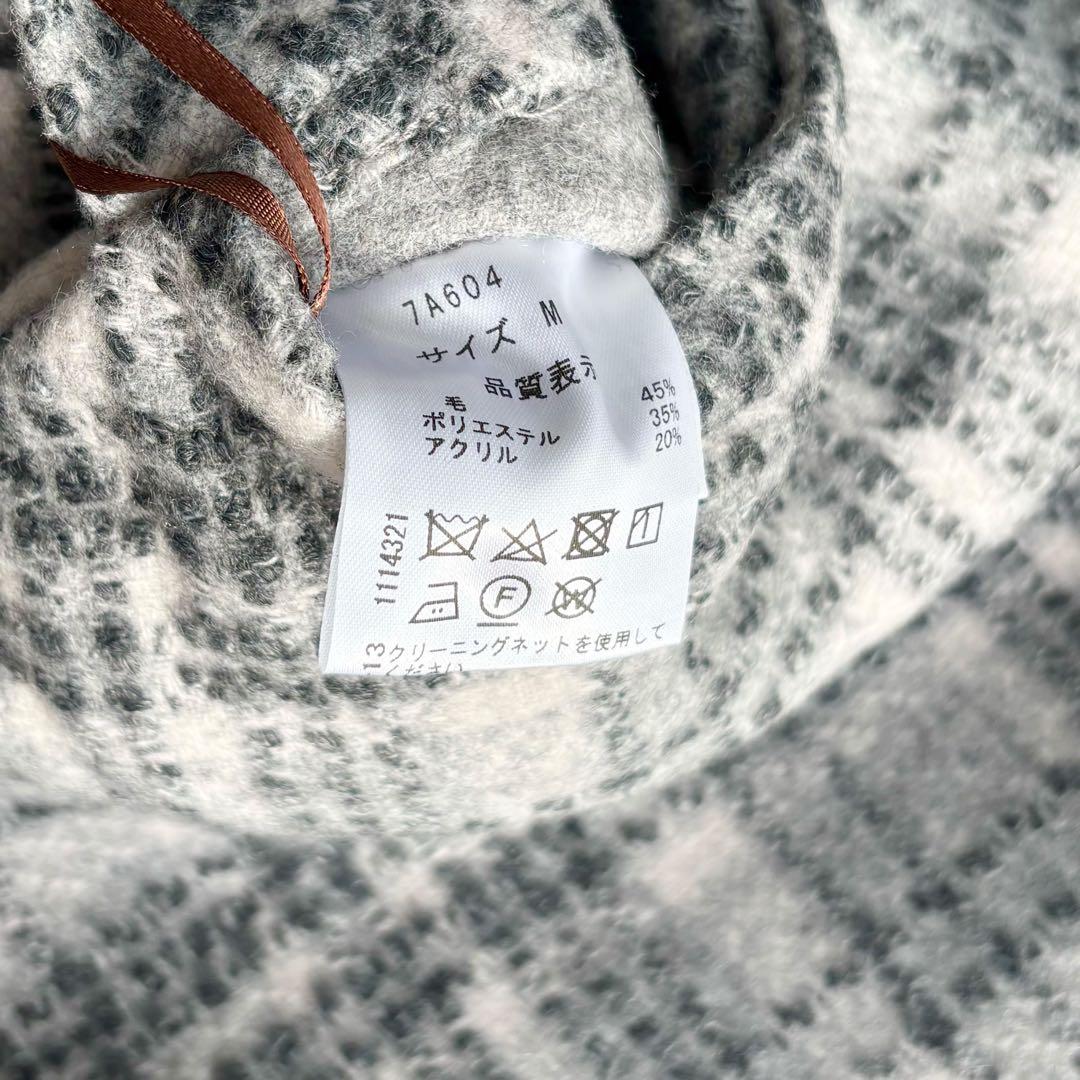 ♡新品タグ付♡ セブンテン　ラッフルスリーブリバーシブルコート　グレー