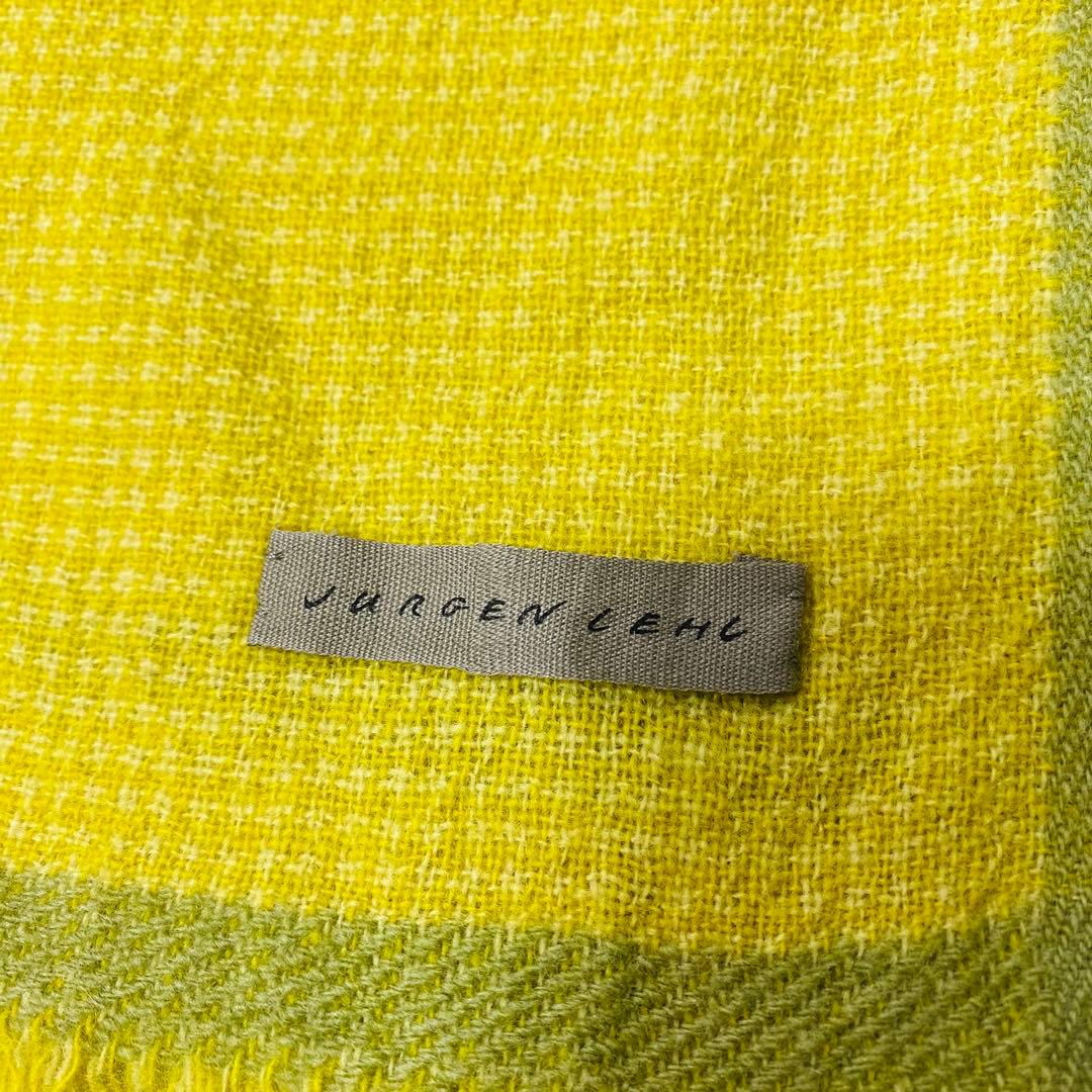 美品 JURGEN LEHL ヨーガンレール 大判ストール マフラー