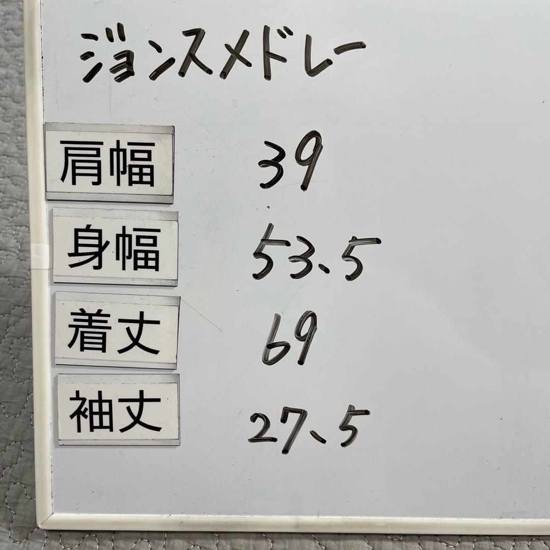 ジョンスメドレー　半袖ポロシャツ　グレー　L