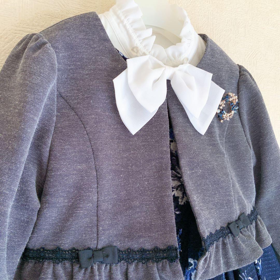 BeBeベベ120 入学式　卒園式　発表会　結婚式　フォーマル　女の子