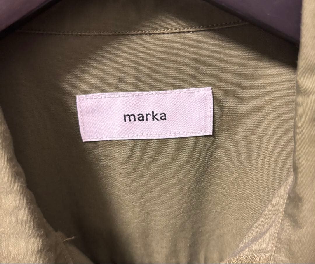 marka ミリタリージャケット オリーブグリーン
