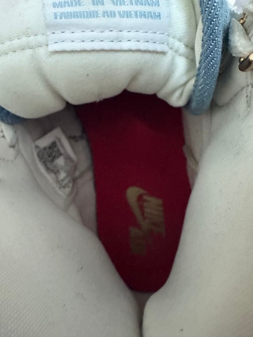 Nike Air Jordan 1 デニム/ホワイト ハイカット