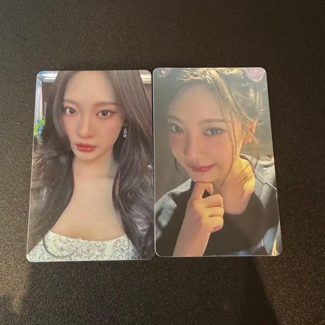 aespa ニンニン　ペンミ グッズ 6000円　購入特典 トレカ　2種セット